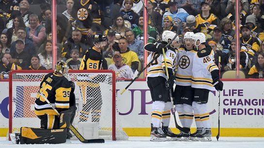 Bergeron-less Bruins serve crushing blow to Penguins' playoff chances taken at PPG Paints Arena (Penguins)